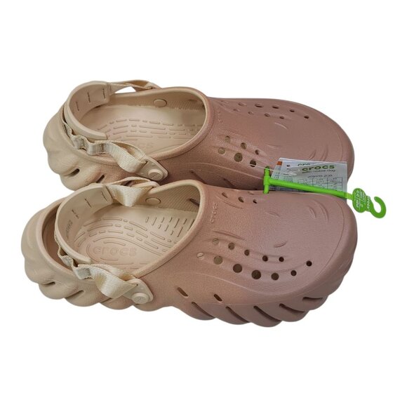 Crocs Echo Ombre Clog Dual-Tone Sandals With Strap Mens Size 11 - Picture 10 of 14